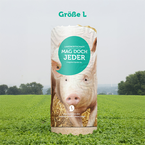 Strohpylon „Schweinemotiv 1“