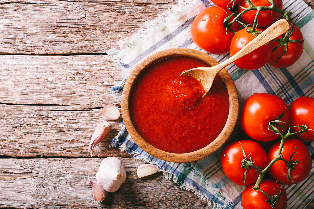 Rezept einer Tomatensauce